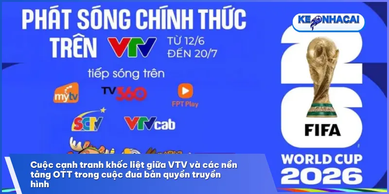 VTV hay ai giữ bản quyền phát sóng World Cup 2026 tại Việt Nam?