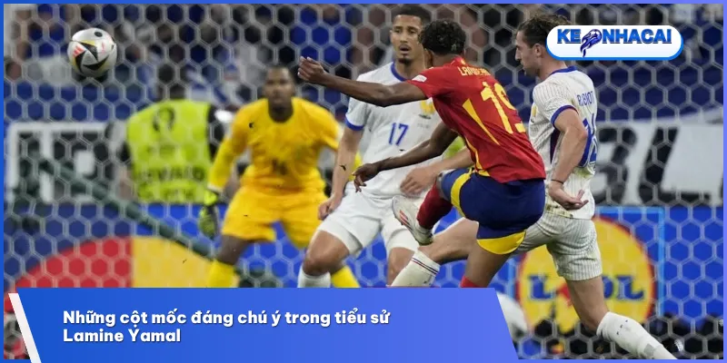 Yamal nổi dành được hàng loạt kỷ lục ấn tượng, minh chứng cho tài năng xuất chúng từ khi còn rất trẻ