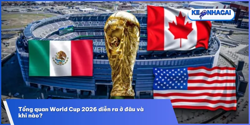 Tổng quan World Cup 2026 sẽ là kỳ World Cup lớn nhất lịch sử với 48 đội tuyển và được tổ chức tại Mỹ, Canada và Mexico
